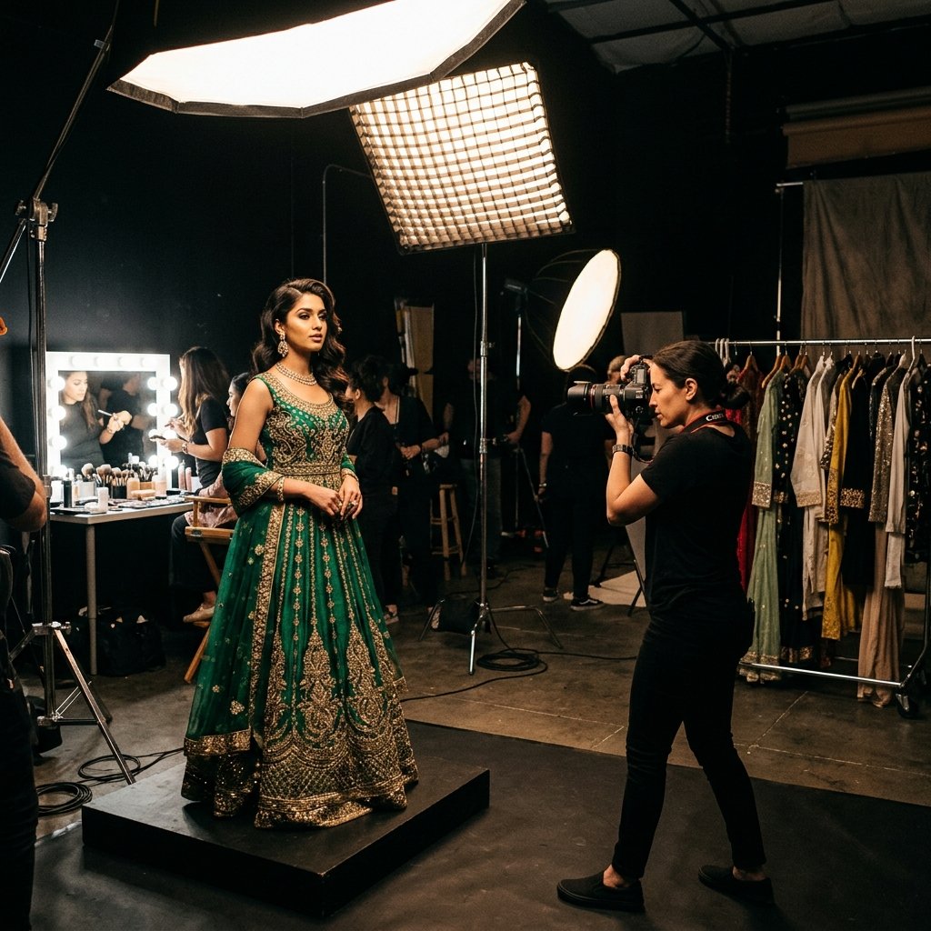 Makeup Photoshoot BTS